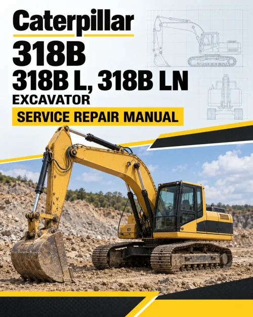 Caterpillar CAT 318B 318B L, 318B LN Excavator Service Repair Manual (3LR00001 and up) Caterpillar CAT 318B 318B L, 318B LN Excavator Service Repair Manual (3LR00001 and up)