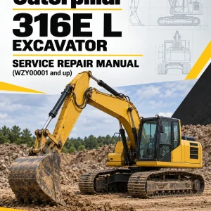 Caterpillar CAT 316E L Excavator Service Repair Manual (WZY00001 and up) Caterpillar CAT 316E L Excavator Service Repair Manual (WZY00001 and up)