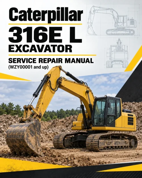 Caterpillar CAT 316E L Excavator Service Repair Manual (WZY00001 and up) Caterpillar CAT 316E L Excavator Service Repair Manual (WZY00001 and up)