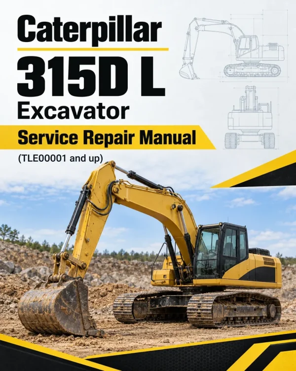 Caterpillar CAT 315D L Excavator Service Repair Manual (TLE00001 and up) Caterpillar CAT 315D L Excavator Service Repair Manual (TLE00001 and up)
