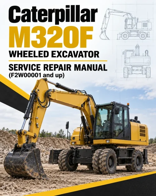 Caterpillar CAT M320F Wheeled Excavator Service Repair Manual (F2W00001 and up) Caterpillar CAT M320F Wheeled Excavator Service Repair Manual (F2W00001 and up)