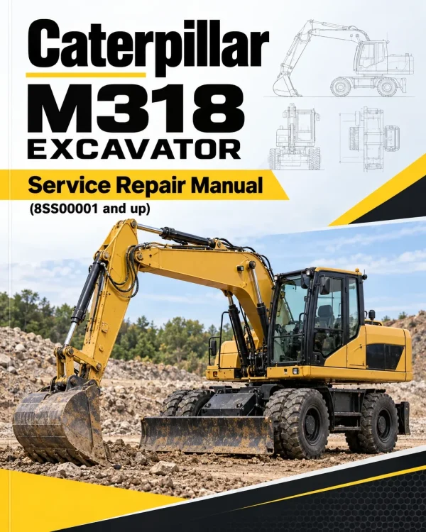 Caterpillar CAT M318 Excavator Service Repair Manual (8SS00001 and up) Caterpillar CAT M318 Excavator Service Repair Manual (8SS00001 and up)
