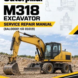 Caterpillar CAT M318 Excavator Service Repair Manual (8AL00001 till 01019) Caterpillar CAT M318 Excavator Service Repair Manual (8AL00001 till 01019)