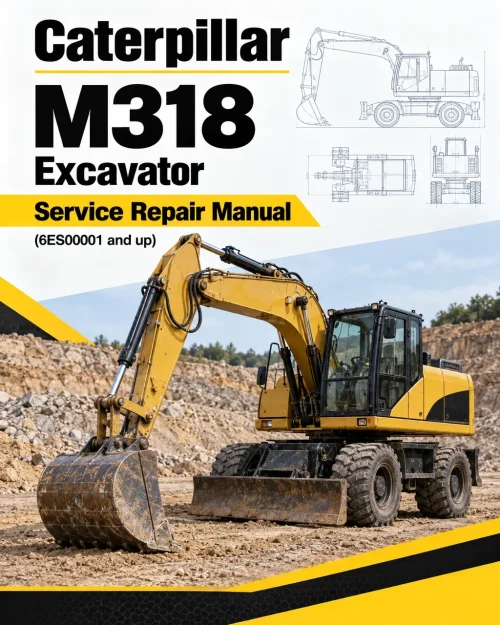 Caterpillar CAT M318 Excavator Service Repair Manual (6ES00001 and up) Caterpillar CAT M318 Excavator Service Repair Manual (6ES00001 and up)