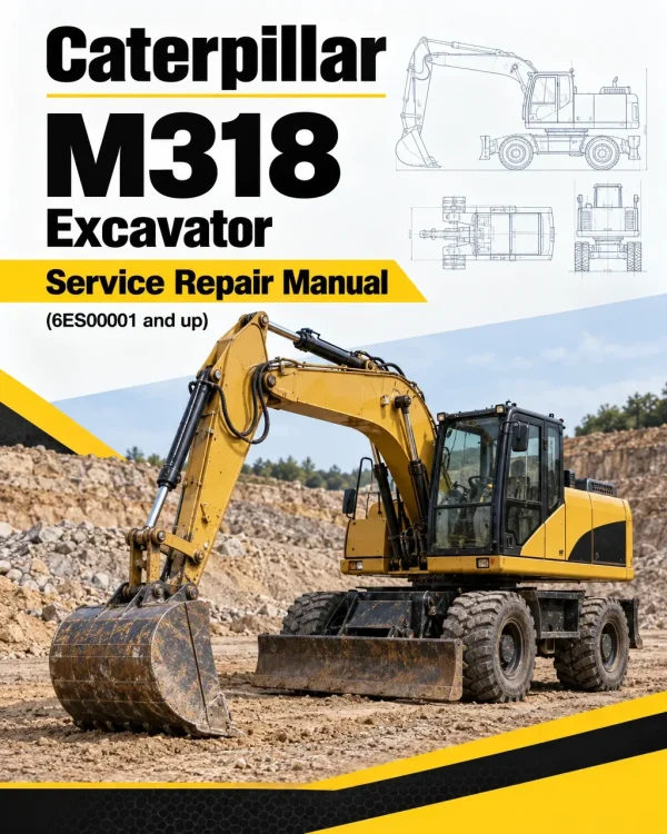 Caterpillar CAT M318 Excavator Service Repair Manual (6ES00001 and up) Caterpillar CAT M318 Excavator Service Repair Manual (6ES00001 and up)