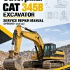 Caterpillar CAT 345B Excavator Service Repair Manual (AYR00001 and up) Caterpillar CAT 345B Excavator Service Repair Manual (AYR00001 and up)