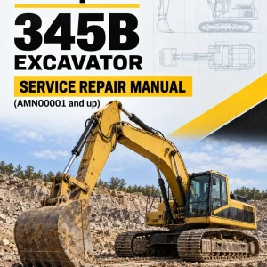 Caterpillar CAT 345B Excavator Service Repair Manual (AMN00001 and up) Caterpillar CAT 345B Excavator Service Repair Manual (AMN00001 and up)