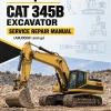 Caterpillar CAT 345B Excavator Service Repair Manual (AMJ00001 and up) Caterpillar CAT 345B Excavator Service Repair Manual (AMJ00001 and up)