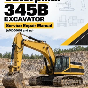 Caterpillar CAT 345B Excavator Service Repair Manual (AMD00001 and up) Caterpillar CAT 345B Excavator Service Repair Manual (AMD00001 and up)