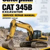Caterpillar CAT 345B Excavator Service Repair Manual (8KW00001 and up)