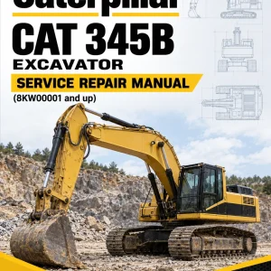 Caterpillar CAT 345B Excavator Service Repair Manual (8KW00001 and up) Caterpillar CAT 345B Excavator Service Repair Manual (8KW00001 and up)