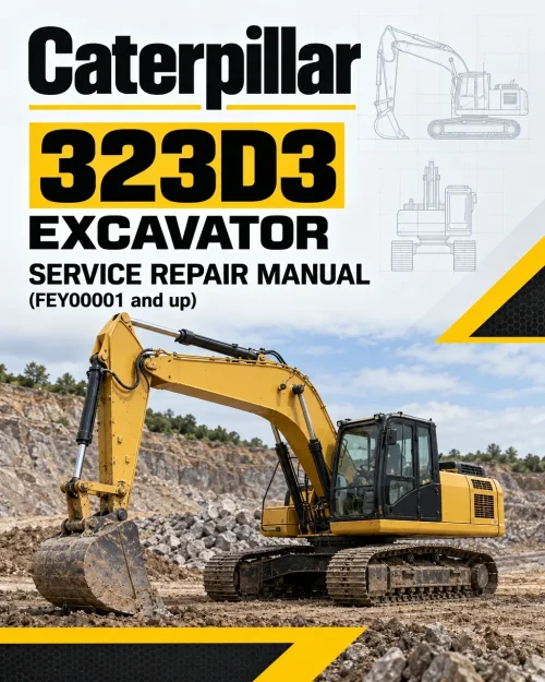 Caterpillar CAT 323D3 Excavator Service Repair Manual (FEY00001 and up) Caterpillar CAT 323D3 Excavator Service Repair Manual (FEY00001 and up)