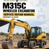 Caterpillar CAT M315C Wheeled Excavator Service Repair Manual (BDM00001 till 02000) Caterpillar CAT M315C Wheeled Excavator Service Repair Manual (BDM00001 till 02000)