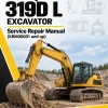 Caterpillar CAT 319D L Excavator Service Repair Manual (KRM00001 and up)