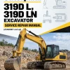 Caterpillar CAT 319D L, 319D LN Excavator Service Repair Manual (ZCA00001 and up) Caterpillar CAT 319D L, 319D LN Excavator Service Repair Manual (ZCA00001 and up)