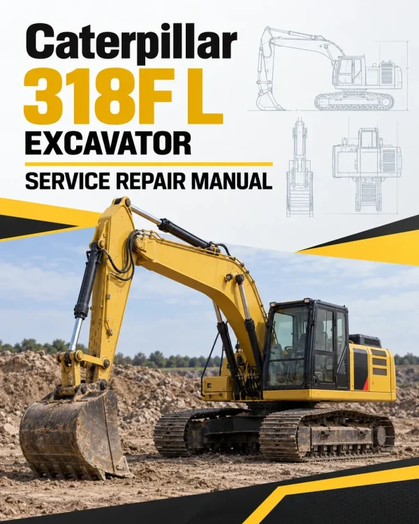 Caterpillar CAT 318F L Excavator Service Repair Manual (HCP00001 and up)