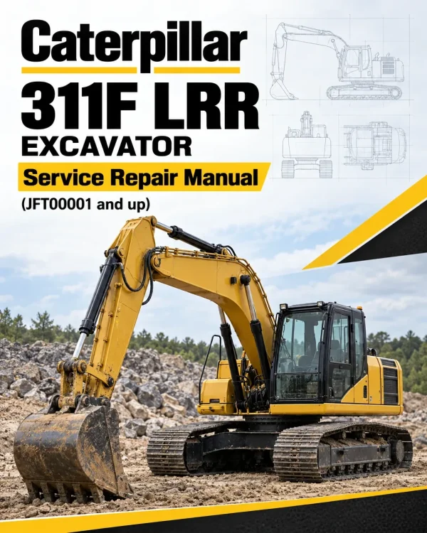 Caterpillar CAT 311F LRR Excavator Service Repair Manual (JFT00001 and up)