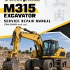Caterpillar CAT M315 Excavator Service Repair Manual (7ML00860 and up) Caterpillar CAT M315 Excavator Service Repair Manual (7ML00860 and up)