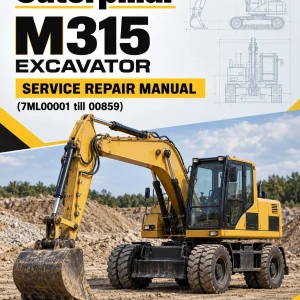 Caterpillar CAT M315 Excavator Service Repair Manual (7ML00001 till 00859) Caterpillar CAT M315 Excavator Service Repair Manual (7ML00001 till 00859)