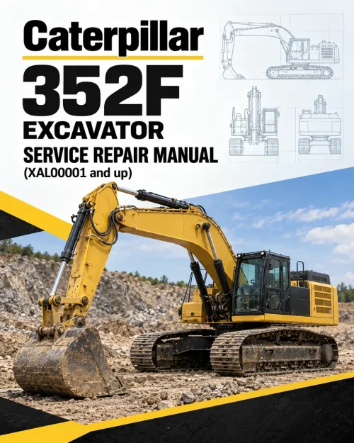 Caterpillar CAT 352F Excavator Service Repair Manual (XAL00001 and up) Caterpillar CAT 352F Excavator Service Repair Manual (XAL00001 and up)