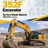 Caterpillar CAT 352F Excavator Service Repair Manual (RBF00001 and up)
