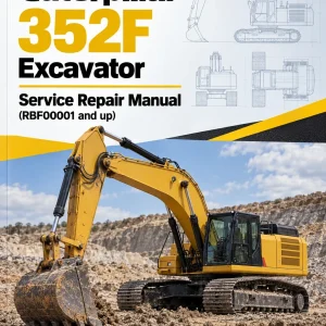 Caterpillar CAT 352F Excavator Service Repair Manual (RBF00001 and up)