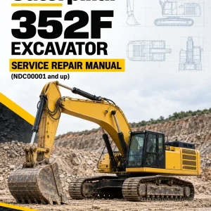 Caterpillar CAT 352F Excavator Service Repair Manual (NDC00001 and up)