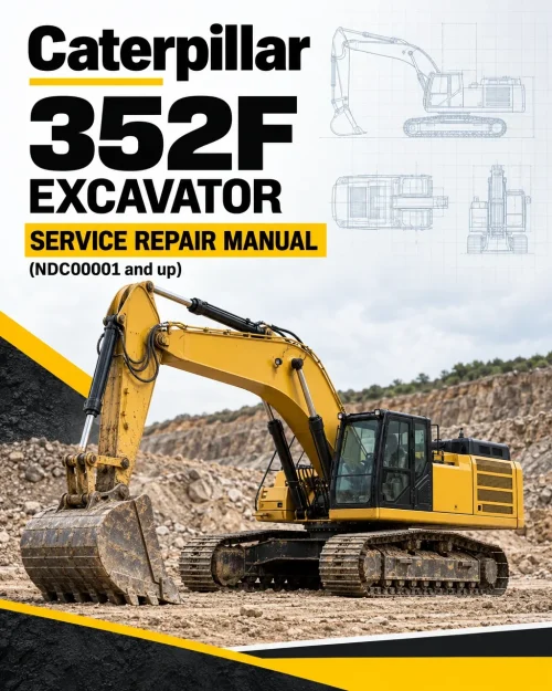 Caterpillar CAT 352F Excavator Service Repair Manual (NDC00001 and up) Caterpillar CAT 352F Excavator Service Repair Manual (NDC00001 and up)