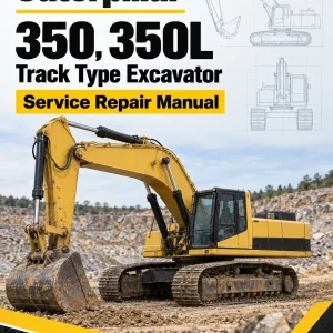 Caterpillar CAT 350, 350L Track Type Excavator Service Repair Manual (9DK00301 and up)