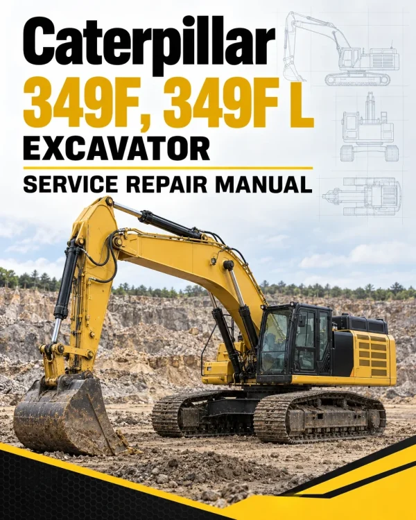 Caterpillar CAT 349F, 349F L Excavator Service Repair Manual (HPD00001 and up) Caterpillar CAT 349F, 349F L Excavator Service Repair Manual (HPD00001 and up)