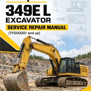 Caterpillar CAT 349E L Excavator Service Repair Manual (TFG00001 and up)