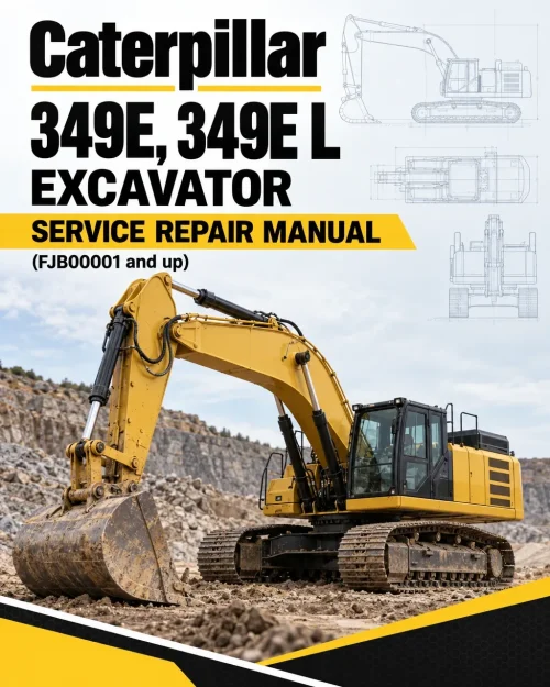 Caterpillar CAT 349E, 349E L Excavator Service Repair Manual (FJB00001 and up) Caterpillar CAT 349E, 349E L Excavator Service Repair Manual (FJB00001 and up)