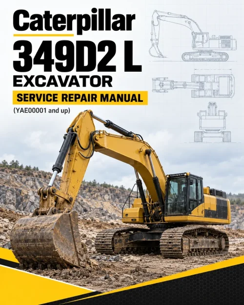 Caterpillar CAT 349D2 L Excavator Service Repair Manual (YAE00001 and up) Caterpillar CAT 349D2 L Excavator Service Repair Manual (YAE00001 and up)