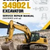 Caterpillar CAT 349D2 L Excavator Service Repair Manual (XAC00001 and up)