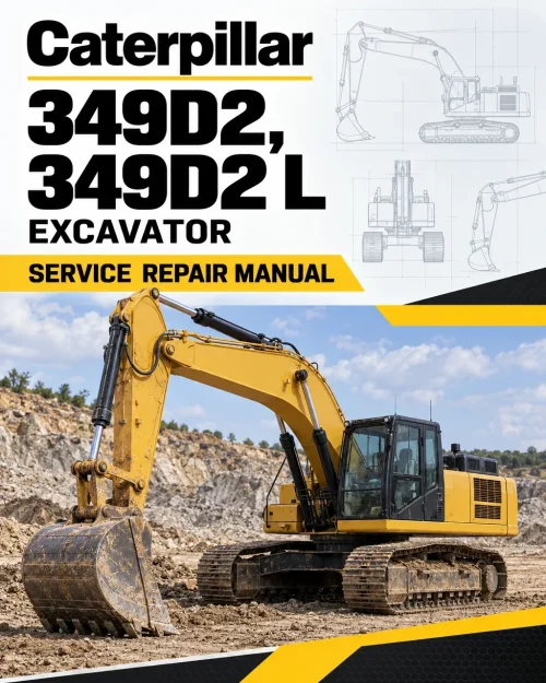 Caterpillar CAT 349D2, 349D2 L Excavator Service Repair Manual (RAN00001 and up) Caterpillar CAT 349D2, 349D2 L Excavator Service Repair Manual (RAN00001 and up)