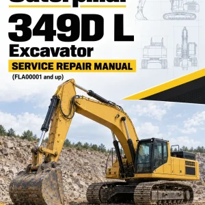 Caterpillar CAT 349D L Excavator Service Repair Manual (FLA00001 and up) Caterpillar CAT 349D L Excavator Service Repair Manual (FLA00001 and up)