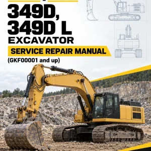 Caterpillar CAT 349D, 349D L Excavator Service Repair Manual (GKF00001 and up) Caterpillar CAT 349D, 349D L Excavator Service Repair Manual (GKF00001 and up)