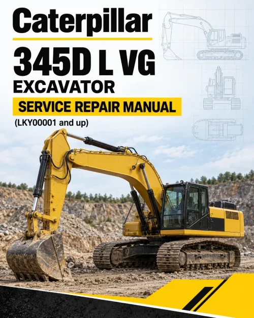 Caterpillar CAT 345D L VG Excavator Service Repair Manual (LKY00001 and up) Caterpillar CAT 345D L VG Excavator Service Repair Manual (LKY00001 and up)