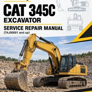 Caterpillar CAT 345C Excavator Service Repair Manual (TAJ00001 and up) Caterpillar CAT 345C Excavator Service Repair Manual (TAJ00001 and up)