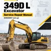 Caterpillar CAT 349D L Excavator Service Repair Manual (KHS00001 and up) Caterpillar CAT 349D L Excavator Service Repair Manual (KHS00001 and up)