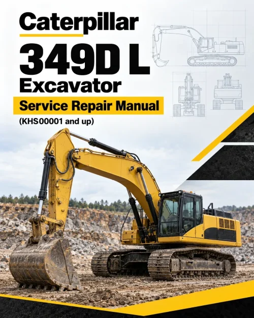 Caterpillar CAT 349D L Excavator Service Repair Manual (KHS00001 and up) Caterpillar CAT 349D L Excavator Service Repair Manual (KHS00001 and up)
