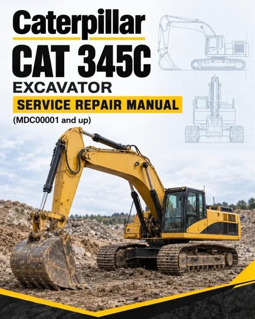 Caterpillar CAT 345C Excavator Service Repair Manual (MDC00001 and up) Caterpillar CAT 345C Excavator Service Repair Manual (MDC00001 and up)
