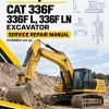 Caterpillar CAT 336F 336F L, 336F LN Excavator Service Repair Manual (KCS00001 and up) Caterpillar CAT 336F 336F L, 336F LN Excavator Service Repair Manual (KCS00001 and up)