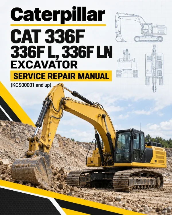 Caterpillar CAT 336F 336F L, 336F LN Excavator Service Repair Manual (KCS00001 and up) Caterpillar CAT 336F 336F L, 336F LN Excavator Service Repair Manual (KCS00001 and up)