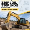 Caterpillar CAT 336F L XE, 336F LN XE Excavator Service Repair Manual (YBH00001 and up)