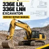 Caterpillar CAT 336E LH, 336E LNH Excavator Service Repair Manual (SSL00001 and up)