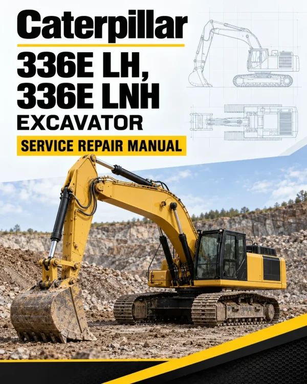 Caterpillar CAT 336E LH, 336E LNH Excavator Service Repair Manual (SSL00001 and up)