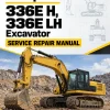Caterpillar CAT 336E H, 336E LH Excavator Service Repair Manual (HDW00001 and up) Caterpillar CAT 336E H, 336E LH Excavator Service Repair Manual (HDW00001 and up)