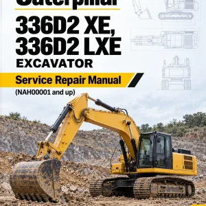 Caterpillar CAT 336D2 XE, 336D2 LXE Excavator Service Repair Manual (NAH00001 and up) Caterpillar CAT 336D2 XE, 336D2 LXE Excavator Service Repair Manual (NAH00001 and up)