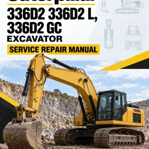 Caterpillar CAT 336D2 336D2 L, 336D2 GC Excavator Service Repair Manual (HBK00001 and up) Caterpillar CAT 336D2 336D2 L, 336D2 GC Excavator Service Repair Manual (HBK00001 and up)